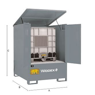 External deposits for 1000 L cisterns WODEX WX9911