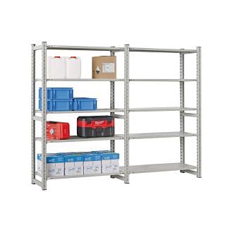 Boltless shelf racks