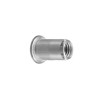 Threaded Inserts with round head in galvanized steel FAR