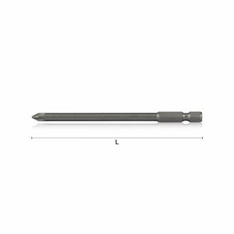 Bits with wide shank for Phillips screws WODEX WX4411