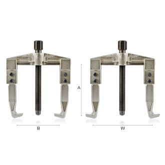 Mechanical pullers with two jaws reversible WODEX WX5900