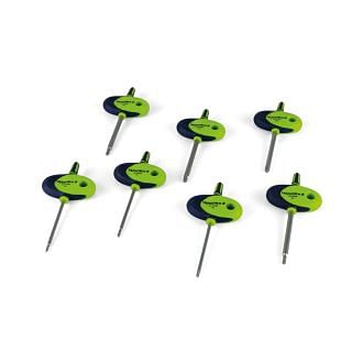 Set of flagdrivers for Torx screws WODEX WX2938/S7