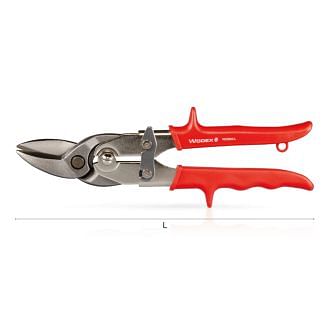 Professional Premium Quality double lever shears for left-hand cuts WODEX WX3900-L