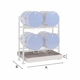 Supporti e stazioni di travaso WODEX WX9901