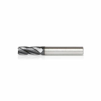 End mills for roughing in HSS Co8 multi-cutting WRK WIND