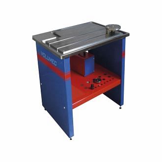 Workbenches with T-slots for electric tapping machines VOLUMEC BML001-BML001-R