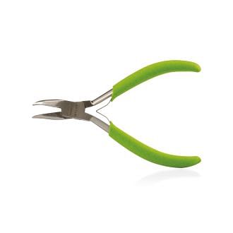 Pliers smooth internally smooth half-round bent nose WODEX WX3260