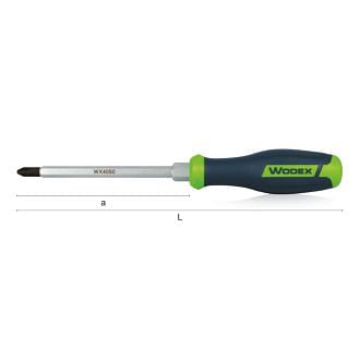 Screwdrivers for Phillips screws WODEX WK4050