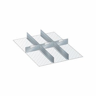 Kit di pareti fessurate e lamine divisorie per cassetti 27x36 E LISTA