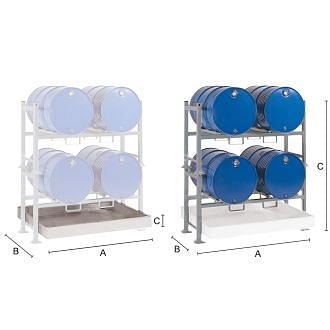 Soportes y estaciones de transvase WODEX WX9901