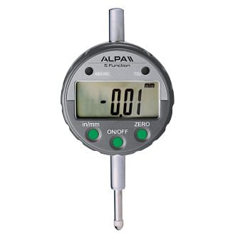 Digital dial indicators ALPA 5 FUNCTIONS