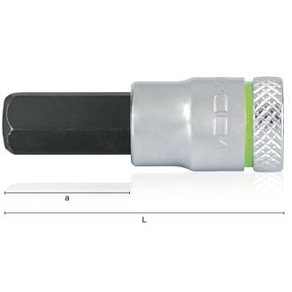 Llaves de tubo 3/8" para tornillos con hexágono hueco WODEX WX2110