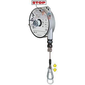 Spring balancers with safety device travel 2500 TECNA