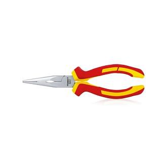 Half round long nose pliers VDE insulated 1000 Volt WODEX WX3210