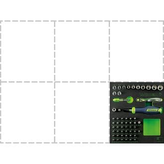 WODEX, 1/4“ Steckschlüssel-Satz, WX2080/SE44