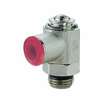 Orienting flow regulators for cylinders in nickel-plated brass AIGNEP 50901