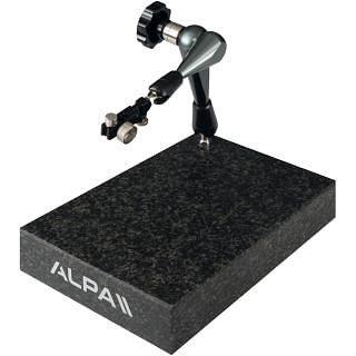 Dial gauge holder stand with granite base ALPA CD024