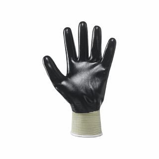 Work gloves in continuous wire NBR total grip NBR