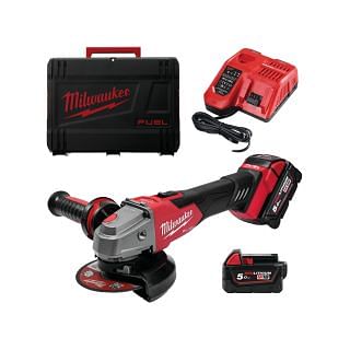 Amoladoras angulares de batería 18V MILWAUKEE M18 FSAG125XB-502X