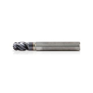 Ball nose end mills in solid carbide with variable pitch universal WIDIA HANIT Z4