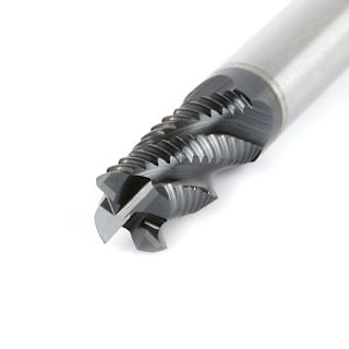 End mills for roughing in HSS Co8 multi-cutting WRK WIND