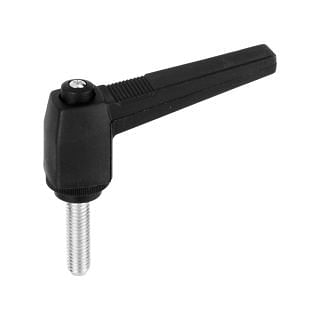 Clamp levers with male thread WRK