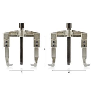 Mechanical pullers with two jaws reversible WODEX WX5900