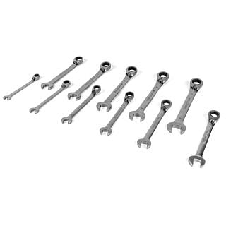 Set of combination wrenches with reversible ratchet WODEX WX1350/K5 - WX1350/K11