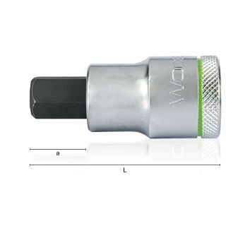 WODEX WX2210, 1/2“ Steckschlüssel für Innensechskantschrauben.