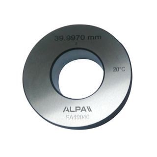 Setting rings for bore gauges and micrometers ALPA