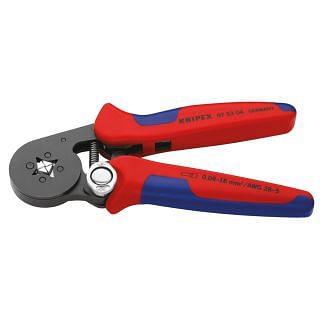 Szczypce do zagniatania tulejek kablowych KNIPEX 97 53 04