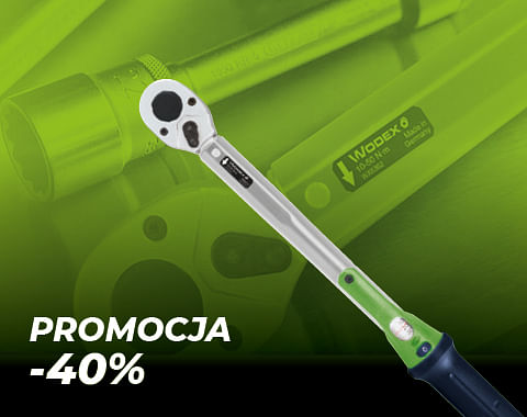 KLUCZE DYNAMOMETRYCZNE WODEX E6701 W PROMOCJI -40%!